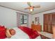 Comfortable bedroom with double bed and built-in wardrobe at 459 Kenway Loop, Mooresville, NC 28117
