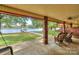 Spacious covered patio overlooking the lake, perfect for relaxation at 459 Kenway Loop, Mooresville, NC 28117