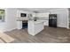 Modern kitchen with granite countertops and white cabinets at 709 Bringle Ferry Rd, Salisbury, NC 28144