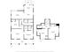 Two-story home floor plan, showcasing bedrooms, bathrooms, kitchen, and living areas at 709 Bringle Ferry Rd, Salisbury, NC 28144