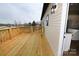 A wooden deck offers views and access to the home's interior and exterior at 4916 Southview Dr, Hickory, NC 28602