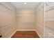 Spacious walk-in closet with built-in wire shelving and ample storage space at 4916 Southview Dr, Hickory, NC 28602