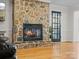 Cozy stone fireplace with a rustic charm at 3439 Black Hwy, York, SC 29745