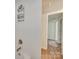 Bathroom with access to another room and white tile at 4605 Coronado Dr # M, Charlotte, NC 28212