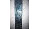 Close-up of blue glass and marble shower tile at 1022 W C St, Kannapolis, NC 28081