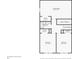 Second floor plan showing Gathering room and two bedrooms at 2033 Twilight Ln, Monroe, NC 28110