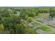 Aerial view showing house location and surrounding area at 2117 Charlotte Hwy, Mooresville, NC 28117