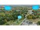 Aerial view showing home location near Lake Norman and downtown Mooresville at 2117 Charlotte Hwy, Mooresville, NC 28117