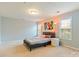 Spacious main bedroom with a king-size bed and ample natural light at 1023 Triece Ln, Charlotte, NC 28215