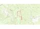 Topographical map highlighting property's elevation and terrain at 5222 Jb Denton Rd, Lancaster, SC 29720