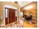 View of entryway, showing dining room and front door at 3905 Granite St, Terrell, NC 28682