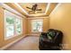 Relaxing office space featuring a comfortable recliner and natural light at 3905 Granite St, Terrell, NC 28682
