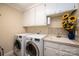 Convenient laundry room with washer, dryer, and utility sink at 3905 Granite St, Terrell, NC 28682