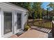 Deck with access to backyard at 4108 Scarlet St, Matthews, NC 28104