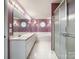 Double vanity bathroom with a garden tub and shower at 3018 Castlebrook Dr, Monroe, NC 28112