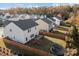 Aerial view of house and surrounding neighborhood at 2680 Andes Dr, Statesville, NC 28625