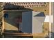 Aerial view showing the house, backyard, and trampoline at 2680 Andes Dr, Statesville, NC 28625