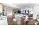 Open concept kitchen with island, wood cabinets and stainless steel appliances at 229 Sailwinds Rd, Mooresville, NC 28115