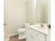 Clean bathroom with toilet, sink, and vanity at 1623 Forest Stream Ct, Charlotte, NC 28213