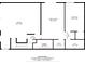 Two story home floor plan with garage, Gathering room, and 3 bedrooms at 11429 Spreading Oak Ln, Charlotte, NC 28226