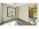 Bright dining area with hardwood floors and sunlit view at 11429 Spreading Oak Ln, Charlotte, NC 28226