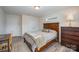 Cozy bedroom with double doors and ample closet space at 3057 Burnello Ct, Iron Station, NC 28080