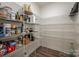Well-organized pantry with ample shelving for storage at 3057 Burnello Ct, Iron Station, NC 28080