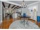 Open dining area adjacent to the kitchen and living areas at 404 Dale Ave, Gastonia, NC 28052