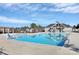 Relaxing community pool with plenty of space for lounging at 7403 American Elm Rd, Charlotte, NC 28215