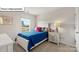 Charming bedroom with a twin-size bed and a heart-themed picture at 5119 Hyrule Dr, Charlotte, NC 28262