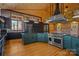 Modern kitchen with stainless steel appliances and a large island at 3460 Jennings Rd, Union Grove, NC 28689