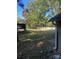 Large backyard with shed and mature trees at 3238 Campbell Dr, Charlotte, NC 28205