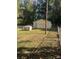 Backyard view, showing a storage shed and well at 3238 Campbell Dr, Charlotte, NC 28205