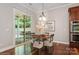 Kitchen breakfast nook with table and chairs, near sliding door to backyard at 428 Presidio Dr, Rock Hill, SC 29732