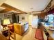 Kitchen features an island, appliances, and ample cabinetry at 16409 Silver Rd, Oakboro, NC 28129
