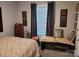 Bedroom with a neutral color scheme and window coverings at 1025 Old Charlotte Rd, Statesville, NC 28677