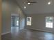 Open living area with vaulted ceiling and hardwood floors at 130 Mason Tanner Ct # 7, Rock Hill, SC 29730