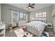 Bright bedroom with playful decor and ample light at 9440 Wallace Pond Dr, Huntersville, NC 28078