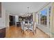Breakfast nook with view of backyard and deck at 9440 Wallace Pond Dr, Huntersville, NC 28078