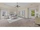 Spacious main bedroom with ample natural light at 9440 Wallace Pond Dr, Huntersville, NC 28078