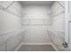 Walk-in closet with built-in wire shelving at 104 Helm Ln # C, Mooresville, NC 28117