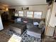Cozy living room with L-shaped sofa and coffee table at 104 Cardinal Ave, New London, NC 28127
