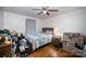 Comfortable bedroom with hardwood floors and ample closet space at 131 E Branch Ave, Shelby, NC 28152