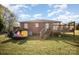 Brick house exterior with deck and stairs at 131 E Branch Ave, Shelby, NC 28152