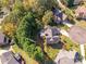 Aerial view showcasing a home's location in a residential neighborhood at 235 Dashers Den None, Fort Mill, SC 29708