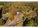 Aerial view of property showing house and surrounding land at 480 Wyatt Grove Church Rd, Gold Hill, NC 28071
