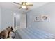 Spacious bedroom with two framed pictures at 480 Wyatt Grove Church Rd, Gold Hill, NC 28071