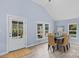 Charming dining room with hardwood floors and natural light at 480 Wyatt Grove Church Rd, Gold Hill, NC 28071