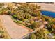 Aerial view of property, lot, and lake at 2926 Englewood Dr, Shelby, NC 28150