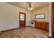 Kitchen with wood cabinets and tiled floor at 2926 Englewood Dr, Shelby, NC 28150